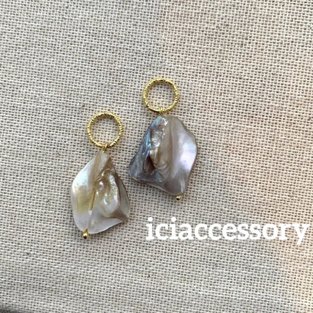 個性的シェルの ピアス イヤリング | フリマアプリ ラクマ