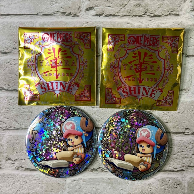 ONE PIECE ワンピース 麦わらストア 輩缶バッジ SHINE チョッパーの