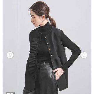 UNITED ARROWS - 新品未使用☆UNITED ARROWS Pニットフリルベストの