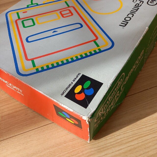 スーパーファミコン 1Chip02 箱説明書付き本体 突き出し スーパーファミコン 1Chip02 箱説明書付き本体 突き出し