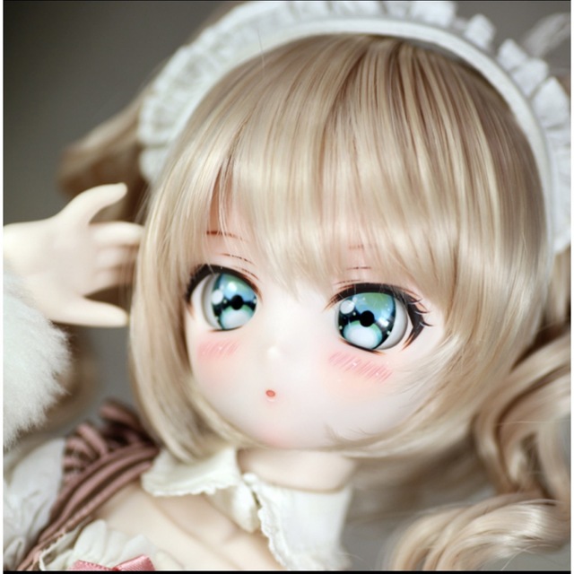 DDH-28 セミホワイト肌 カスタムヘッド&試作アイ-