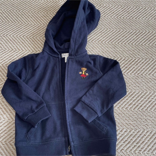 Ralph Lauren(ラルフローレン)のラルフローレン　パーカー　キッズ キッズ/ベビー/マタニティのキッズ服女の子用(90cm~)(カーディガン)の商品写真