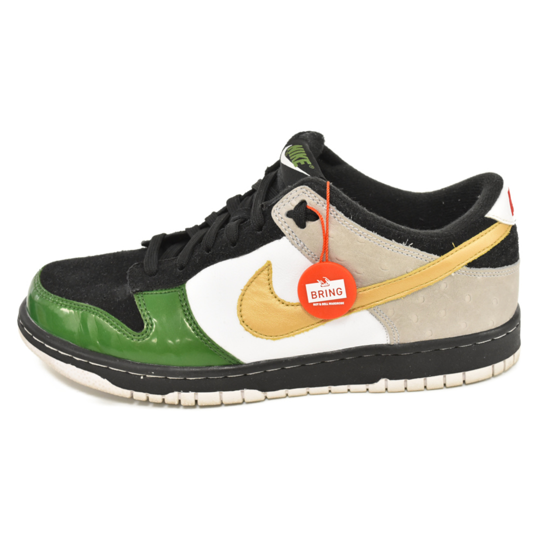 NIKE ナイキ ×mita sneakers DUNK LOW JP QS WOLF AA4414-001 ミタスニーカーズ 温故知新 ダンク ロースニーカー US9.5 ブラック/グリーン