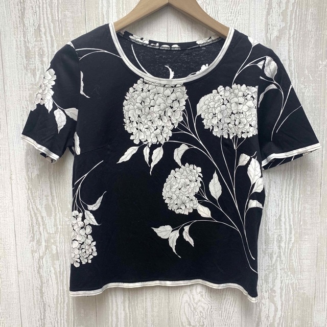 美品 LEONARD レオナール クリスタル Tシャツ トップス-