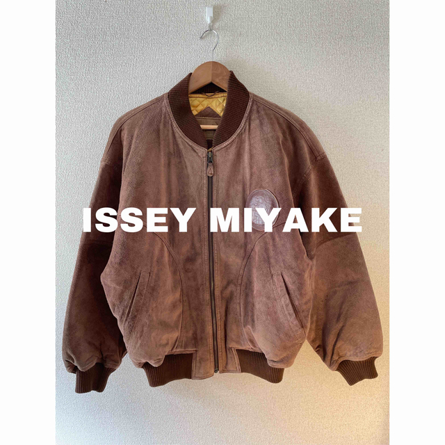 ISSEY MIYAKE - HAI SPORTING GEAR ISSEY MIYAKE レザージャケットの