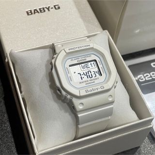 ベビージー(Baby-G)のBaby-G ホワイト 腕時計 内箱・外箱・取扱説明書・保証書付き(腕時計)