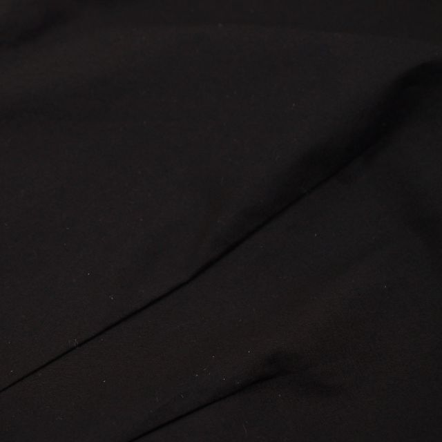 素材綿100％HAND-MADE　9分丈・バルーンパンツ【コットン】黒ユニセックス