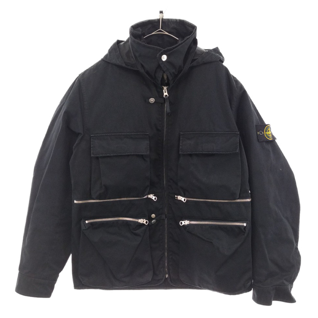 Supreme - SUPREME シュプリーム 14AW× StoneIsland Raso Gommaco Cover Nrero Jacket ストーンアイランド ジップアップ ジャケット ブラック