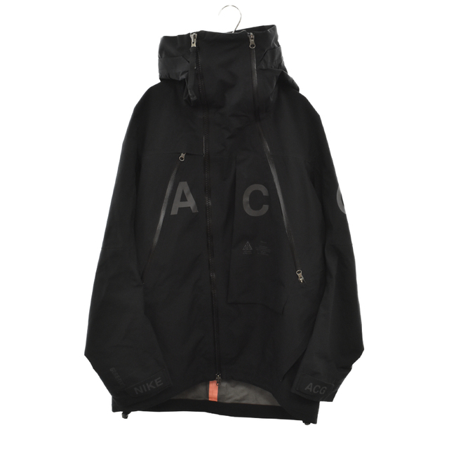 熱い販売 NIKE NIKE ナイキ ACG ALPINE JACKET アルパインジャケット テックウェア ゴアテックス 851976-010  ブラック フライトジャケット