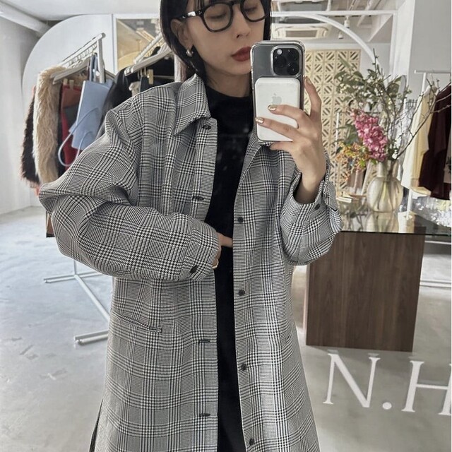 ✨安い正本✨ N.HOOLYWOOD for AMERI CHECK SHIRT JACKET www.m