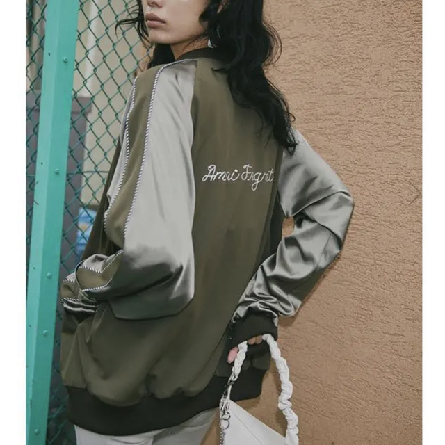 AMERI FRAGMENT BLOUSON アメリヴィンテージ-