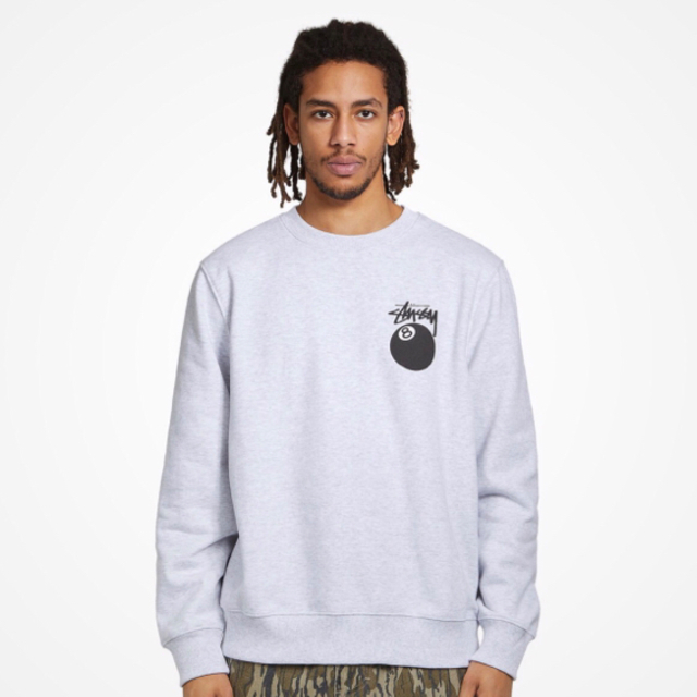 ☆ STUSSY 8 Ball Crew Neck Sweat ☆ メンズ スウェット クリーニング