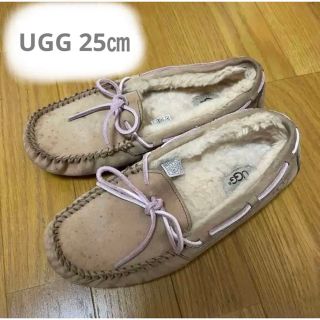 UGG 25センチ　モカシンシューズ　5612(スリッポン/モカシン)