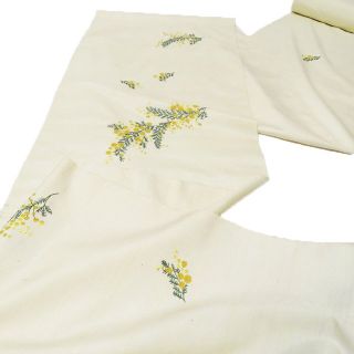 特選 紬 KEITA MARUYAMA 相良刺繍 反物 A811-2 【未仕立て