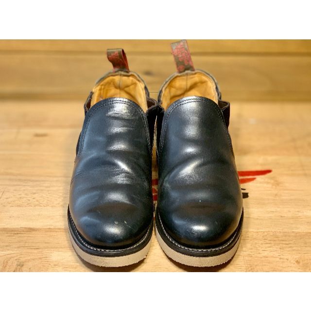 REDWING(レッドウィング)の8142良品8E／00年製レッドウィングロメオサイドゴアローカットブーツビブラム メンズの靴/シューズ(ブーツ)の商品写真