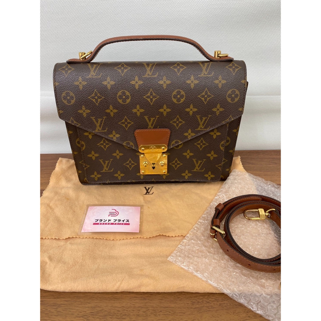 セール品)LOUIS VUITTONルイヴィトンモンソー - ハンドバッグ