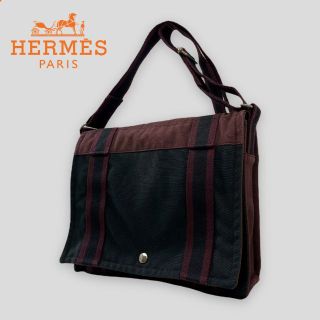 エルメス(Hermes)の■HERMES エルメス■ フールトゥ バサスPM ショルダーバッグ ネイビー(ショルダーバッグ)