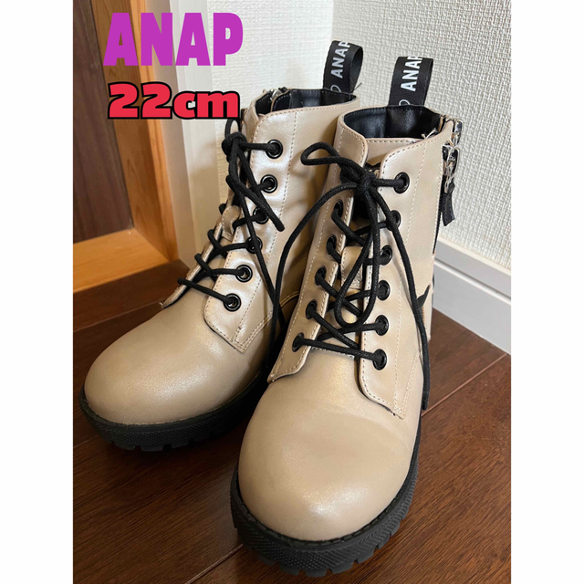 大きな取引 ANAP GIRL 22cm ショート ブーツ 黒 confmax.com.br