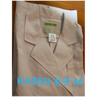 カゼン(KAZEN)の実験用白衣 KAZEN 女子長袖 Mサイズ(その他)