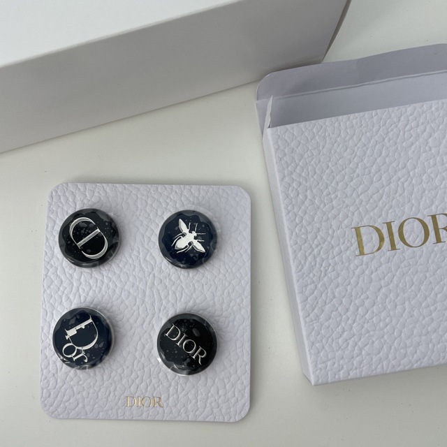 Dior(ディオール)のdior ポーチ　ピンバッジ　ノベルティ　限定 レディースのファッション小物(ポーチ)の商品写真