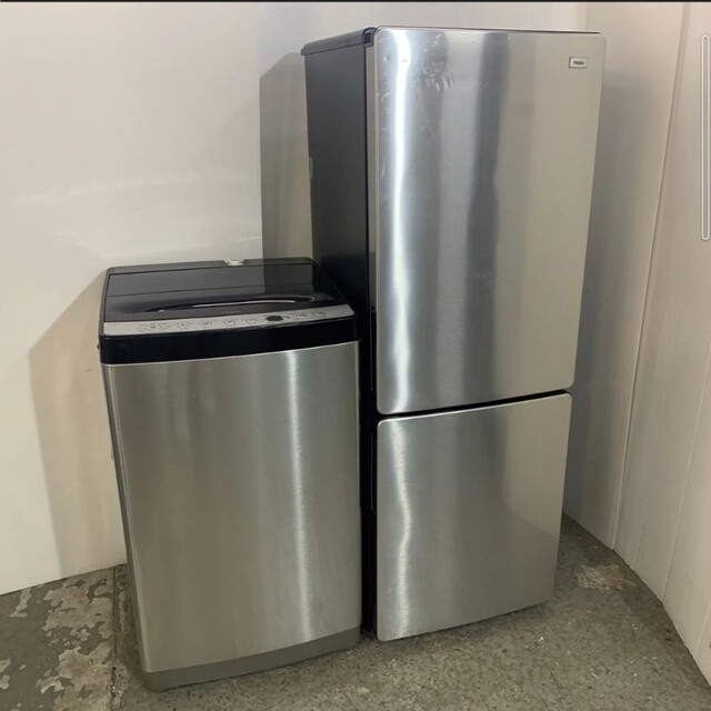冷蔵庫 洗濯機 アーバンカフェシリーズ ステンレス スタイリッシュ