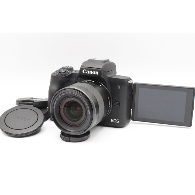 見事な Canon - M2 Kiss EOS キャノン最新機種ミラーレス♪カメラ入門に◎❤️Canon ミラーレス一眼 見事な Canon - M2 Kiss EOS キャノン最新機種ミラーレス♪カメラ入門に◎❤️Canon ミラーレス一眼