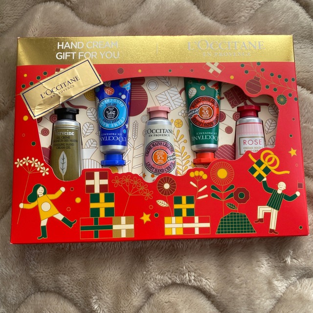 高評価のクリスマスプレゼント ロクシタン ハンドクリーム gift for