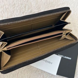 Yves Saint Laurent - 極上美品 イヴサンローラン 長財布 ラウンド