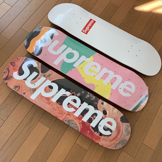 Supreme(シュプリーム)のsupreme skateboard 2枚セット スポーツ/アウトドアのスポーツ/アウトドア その他(スケートボード)の商品写真