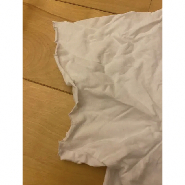 バブルラン　フェス　Tシャツ　限定　ロゴ　ショート丈　ギャル　イベント　白T レディースのトップス(Tシャツ(半袖/袖なし))の商品写真