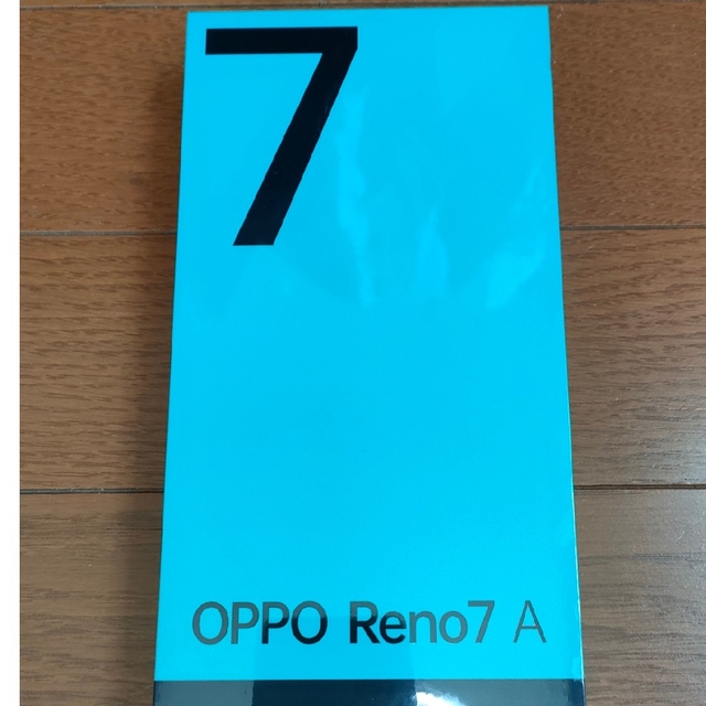 スマートフォン本体【新品未開封品】 OPPO Reno7 A ブラック