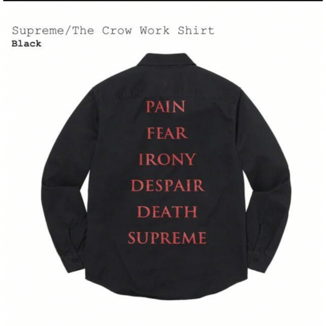 Supreme(シュプリーム)のSupreme The Crow Work Shirt "Black" メンズのトップス(シャツ)の商品写真