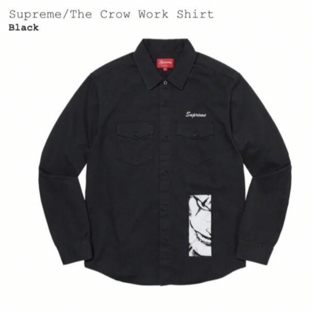Supreme The Crow Work Shirt "Black"