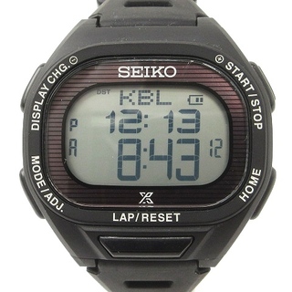 セイコー(SEIKO)のセイコー プロスペックス 腕時計 デジタル ソーラー ブラック系 ■SM0(腕時計(デジタル))