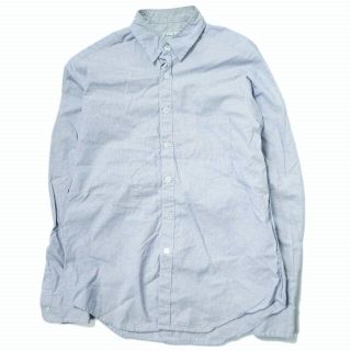 スティーブンアラン(steven alan)のSteven Alan スティーブンアラン 日本製 Supima Ox Reverse Seam Shirts スーピマオックスリバースシームシャツ 1211-218-0201 S ブルー 長袖 トップス【中古】【Steven Alan】(シャツ)