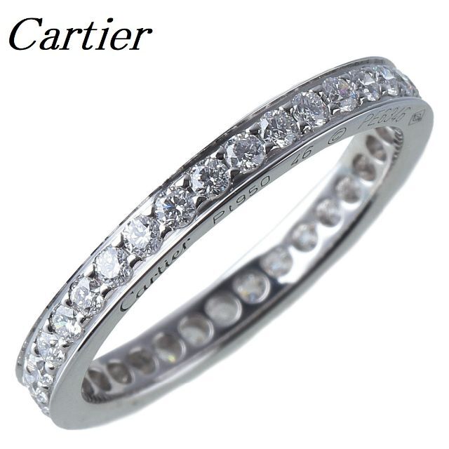 Cartier - カルティエ ダイヤリング バレリーナ フルエタニティ #46【10217】