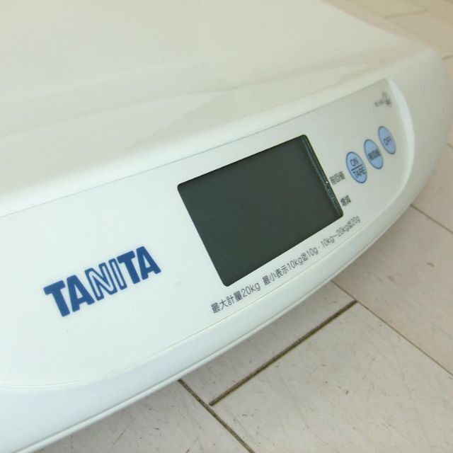 TANITA - タニタ デジタルベビースケール BD-586-WH （ホワイト）の ...