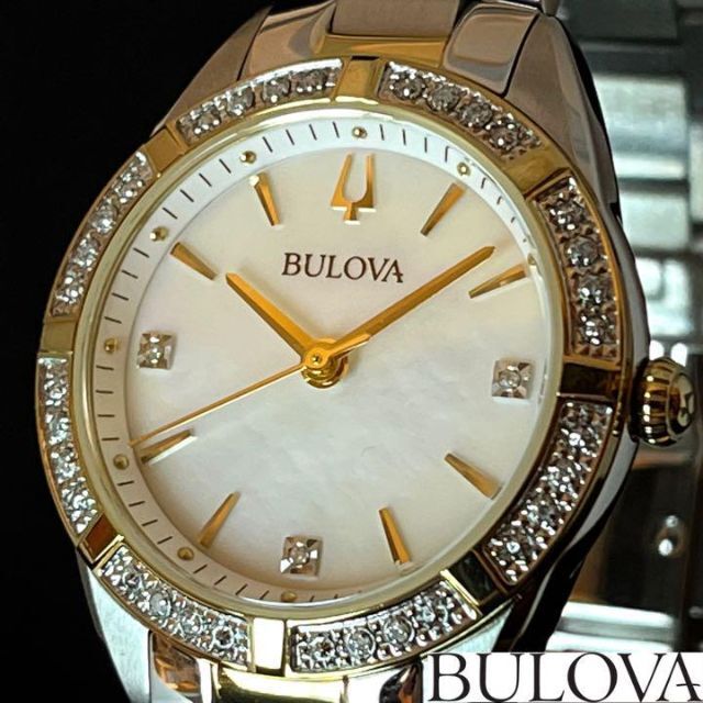 【高貴】BULOVA/ブローバ/レディース腕時計/お洒落/展示品特価/高級