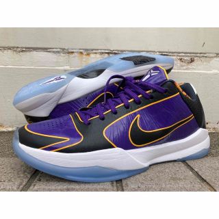 ナイキ(NIKE)のエア　ズーム　コービー5 プロトロ　レイカーズ　NBA パープル　オールスター(スニーカー)