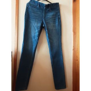 ネイビー(NAVY)のNavyストレッチ　キッズ　スキニージーンズ　中古(パンツ/スパッツ)