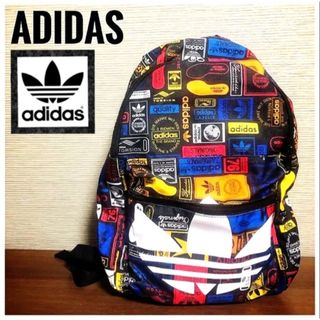 アディダス(adidas)のアディダス オリジナルス 希少 ロゴづくし リュック バッグ パーカー ジャージ(バッグパック/リュック)