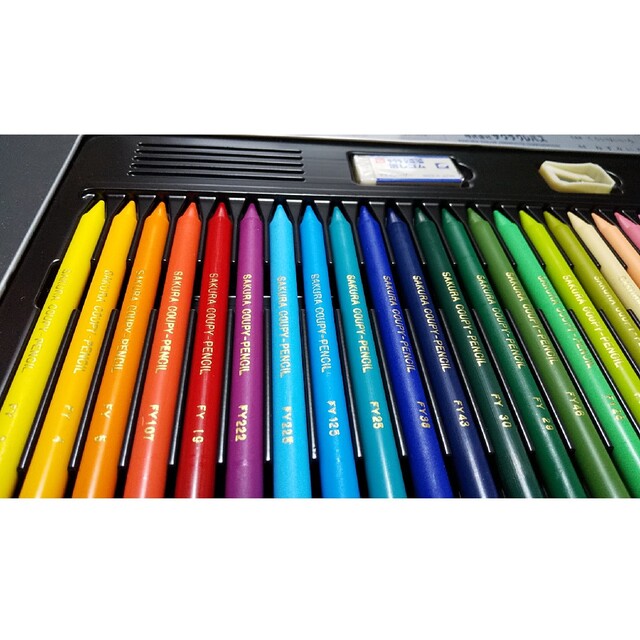 サクラクレパス(サクラクレパス)のクーピーペンシル  30色 エンタメ/ホビーのアート用品(色鉛筆)の商品写真
