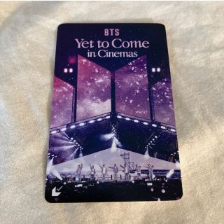 BTS yet to come cinema 前売り　映画鑑賞券　ムビチケ(その他)