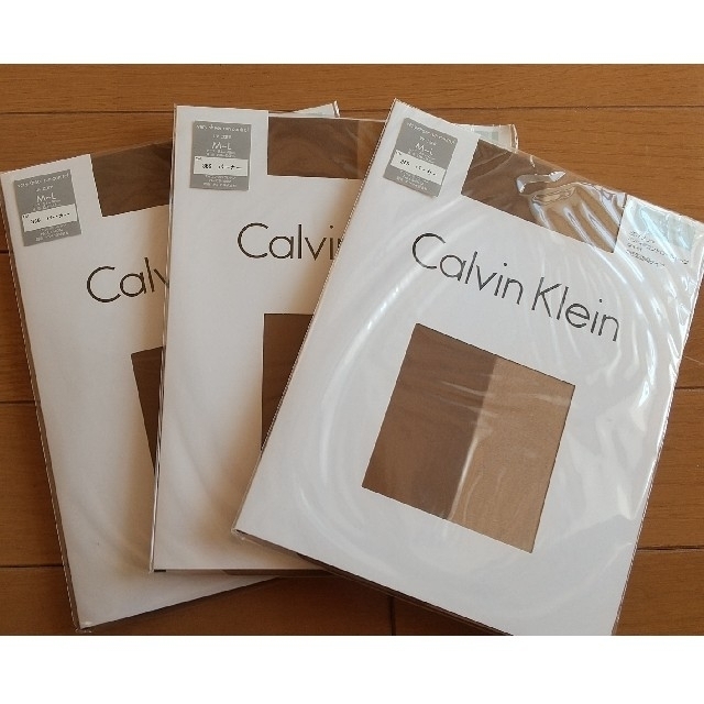 Calvin Klein(カルバンクライン)のCalvin Klein パンスト パーカー 3枚セット レディースのレッグウェア(タイツ/ストッキング)の商品写真