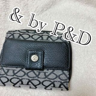 アンドバイピーアンドディー(&byP&D)の&by P&D ピンキー&ダイアン　財布　ブラック(財布)