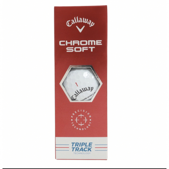 【大人気】キャロウェイ CHROME SOFT ゴルフボール チケットのスポーツ(ゴルフ)の商品写真