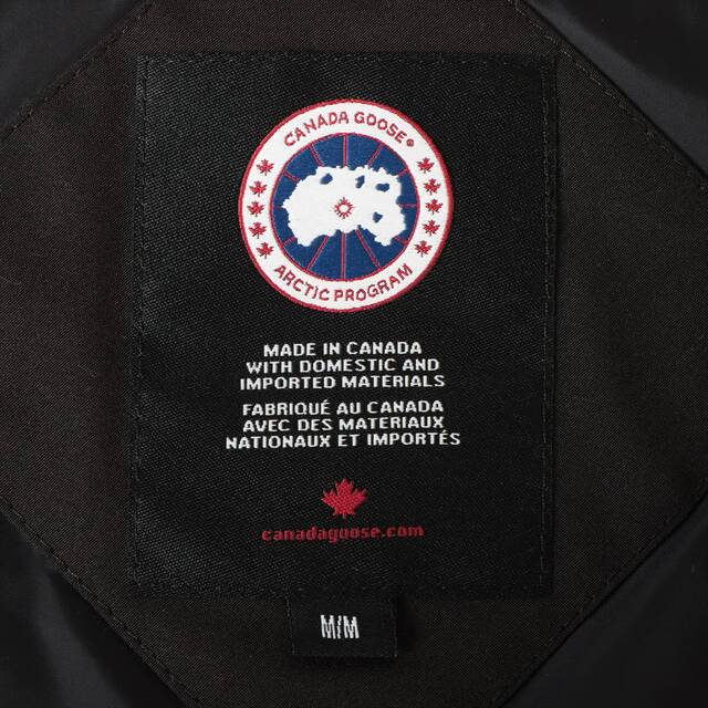 CANADA GOOSE(カナダグース)のカナダグース Garson コットン×ポリエステル×ナイロン M ブラック メンズのジャケット/アウター(その他)の商品写真