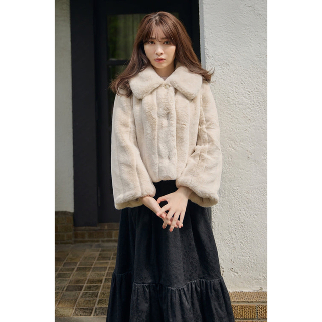 herlipto winter love faux fur coat