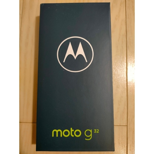 [未開封]MOTOROLA スマートフォン moto g32 ミネラルグレイ