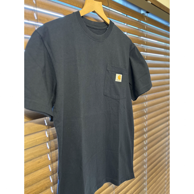 carhartt(カーハート)のcarhartt  カーハート　半袖Tシャツ　ネイビー メンズのトップス(Tシャツ/カットソー(半袖/袖なし))の商品写真